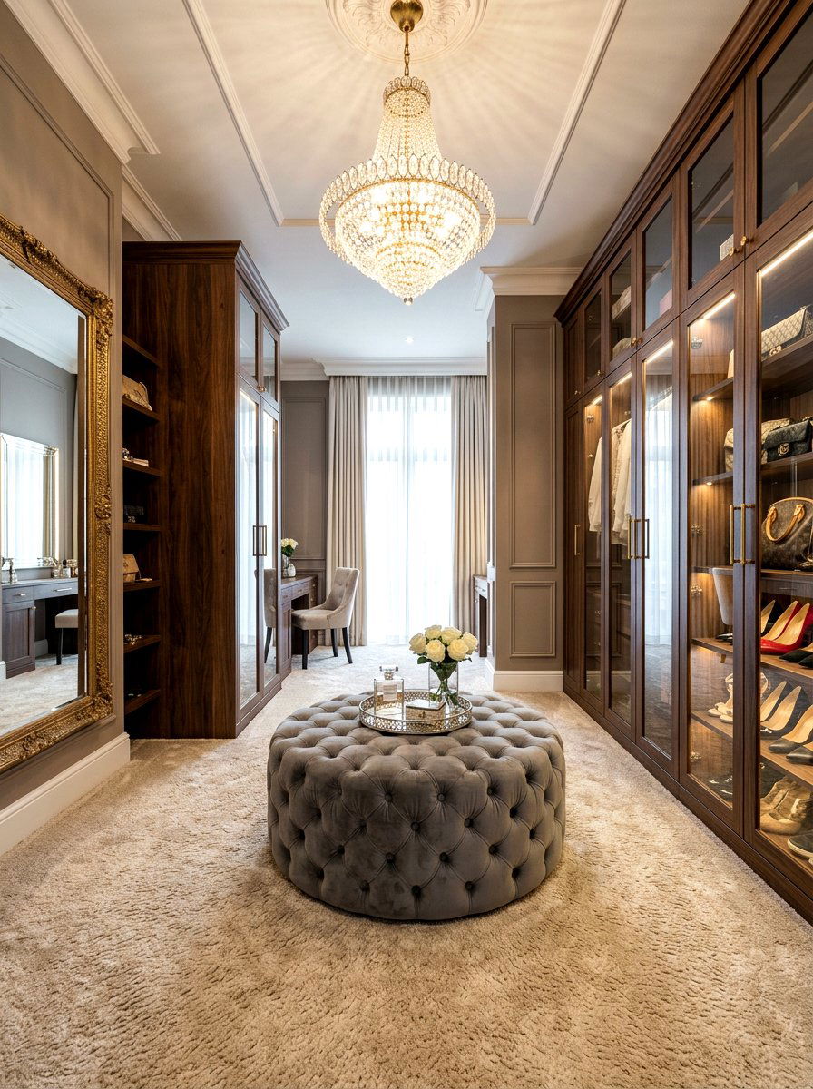 Luxury Dressing Room Ottoman - 30 bedroom dressing lounge ideas