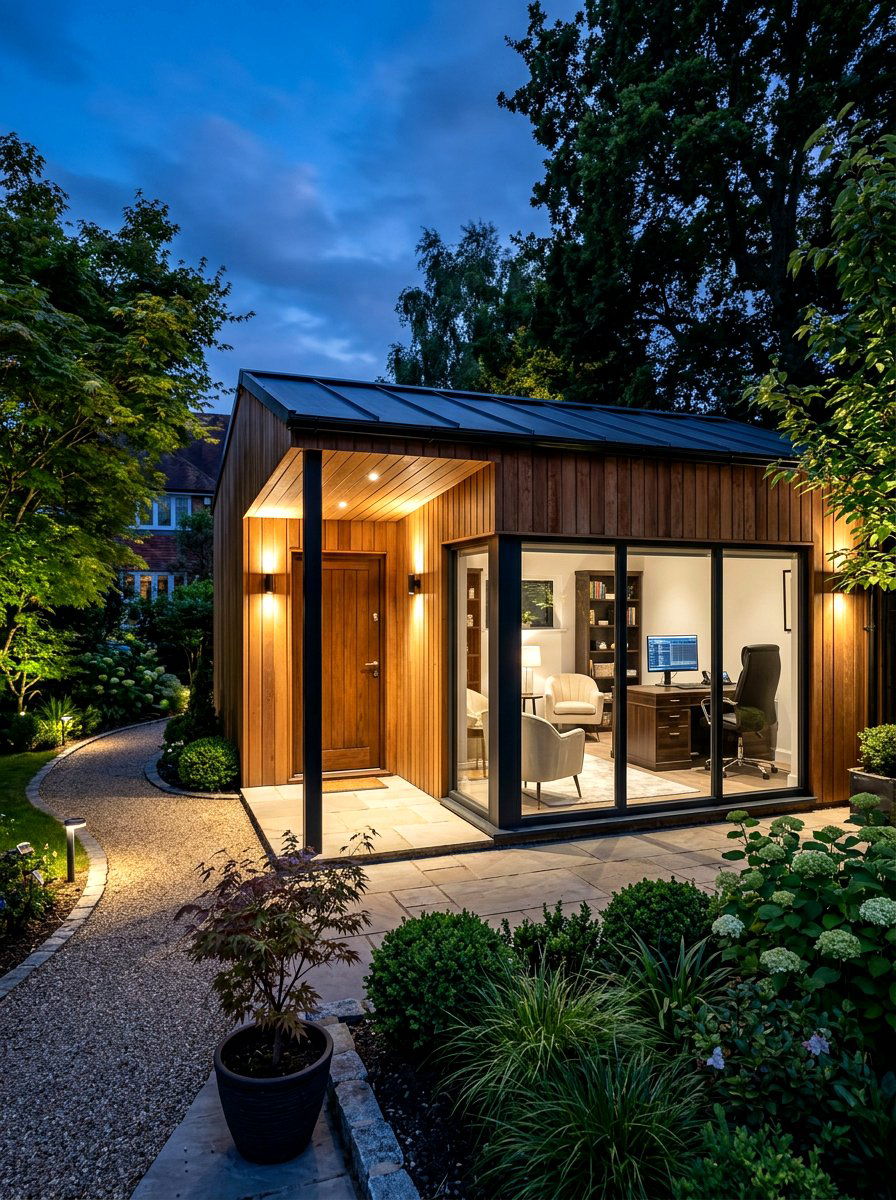 Luxury Executive Garden Suite - 30 office shed garden ideas