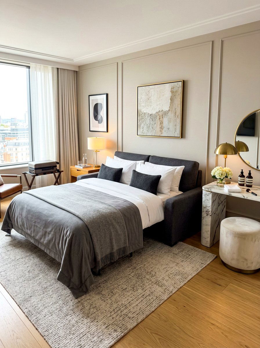 Luxury Guest Room Setup - 30 sofa bed room ideas