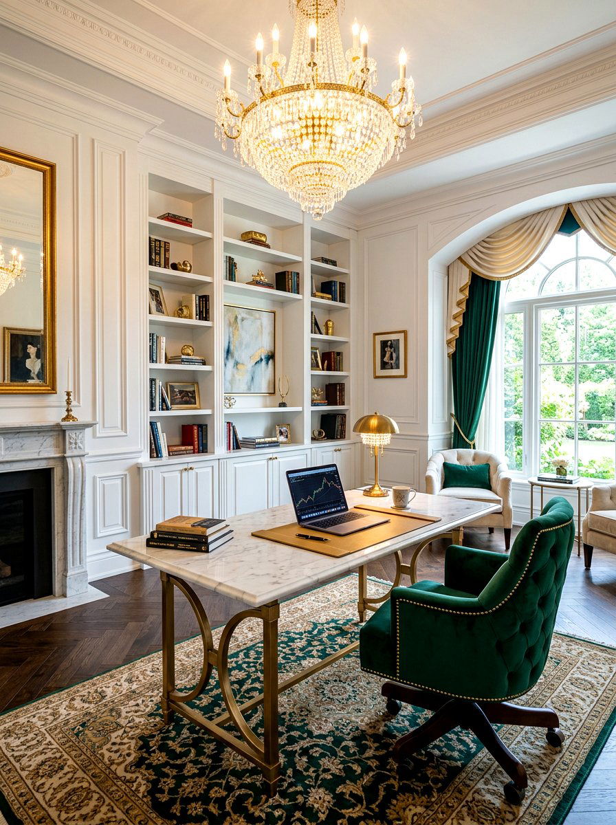 Luxury Home Study Suite - 30 study room ideas