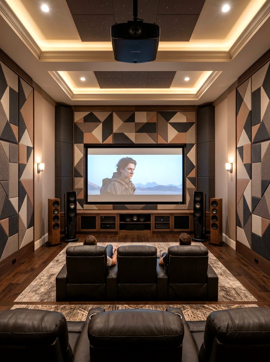 Luxury Home Theater Acoustics - 30 basement theater ideas
