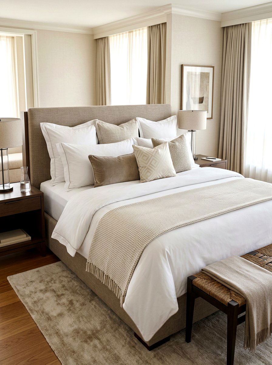 Luxury Hotel Bedding - 30 five star bedroom ideas