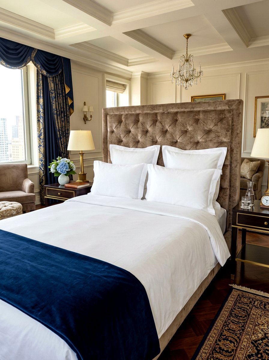 Luxury Hotel Bedding - 30 bedscape styling ideas