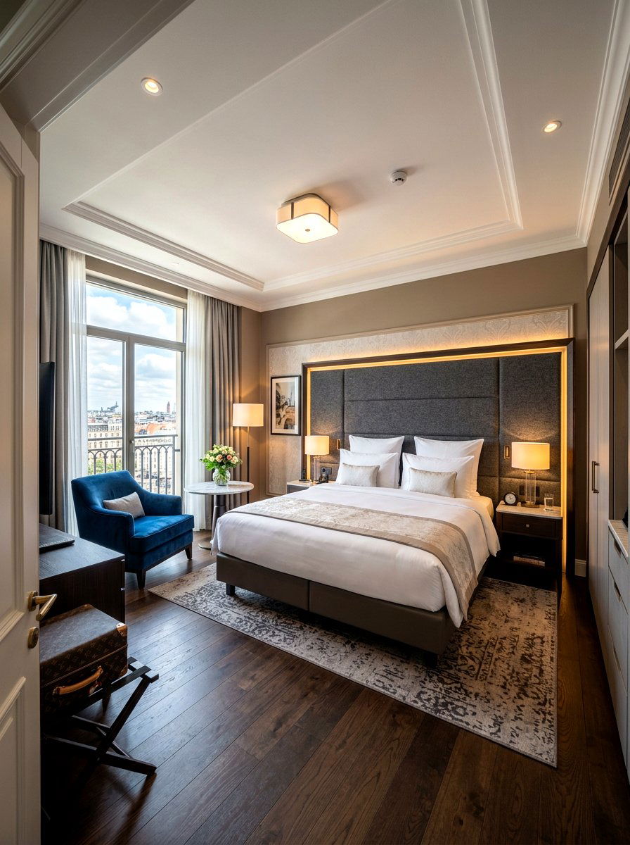 Luxury Hotel Bedroom - 30 resort summer bedroom ideas