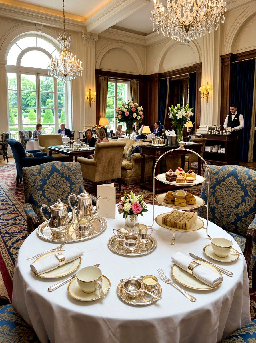 Luxury Hotel Tea Room - 30 English tea room ideas