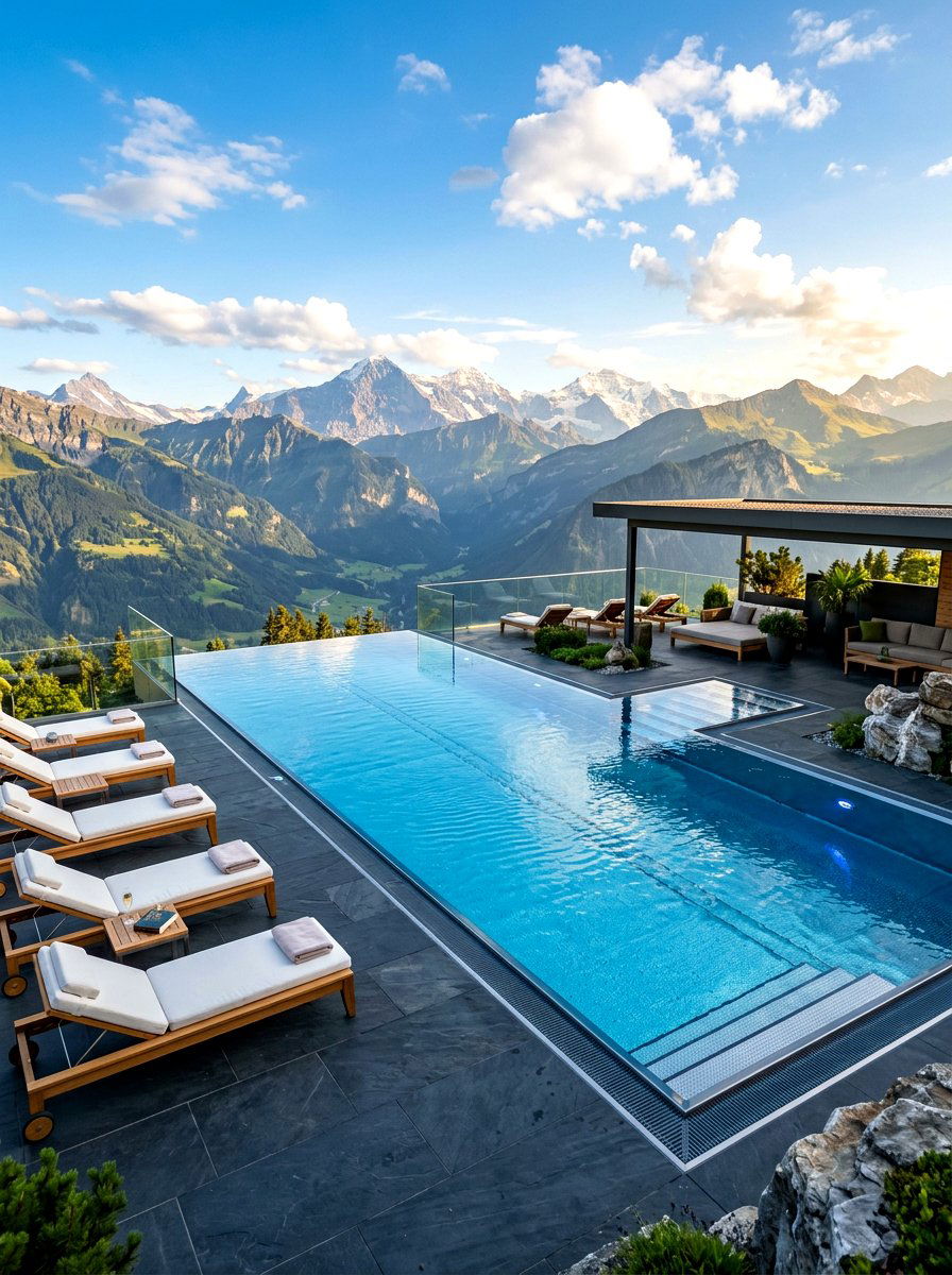 Luxury Infinity Pool - 30 pool garden ideas
