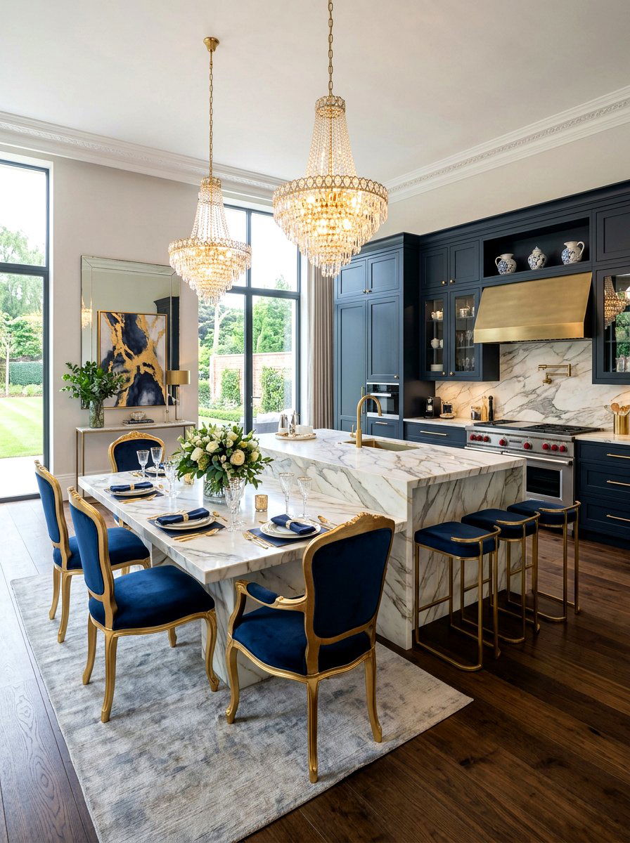 Luxury Kitchen Dining Area - 30 kitchen dining combo ideas
