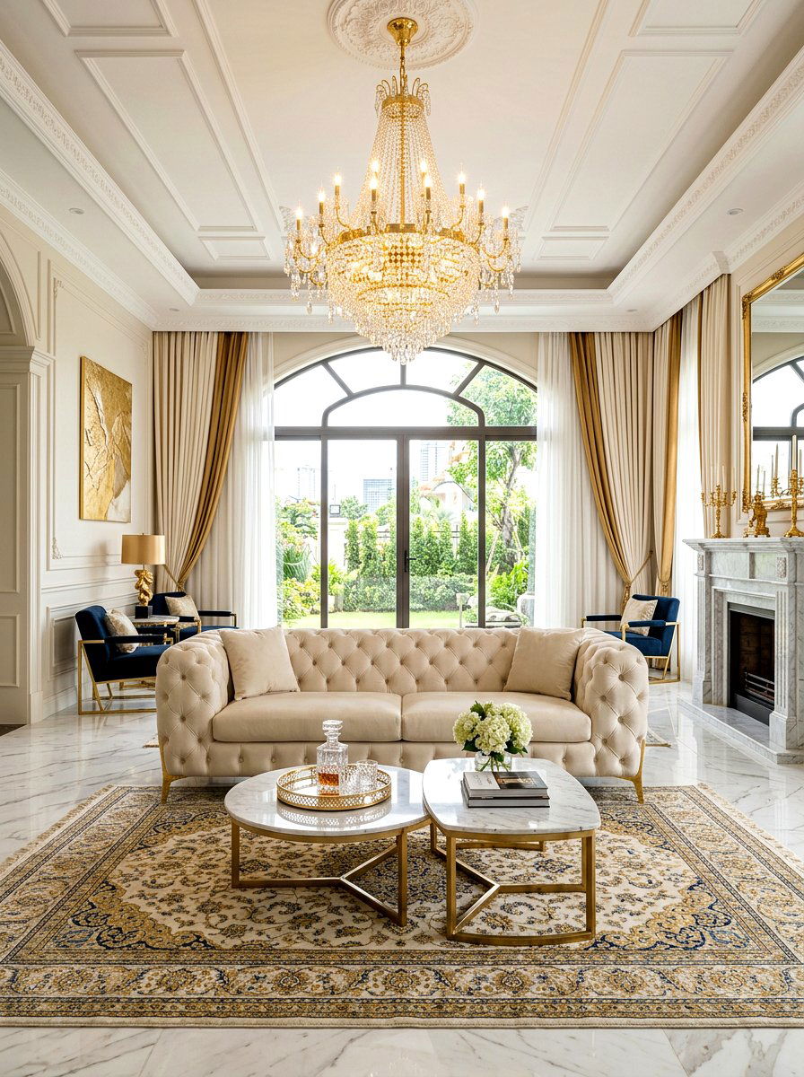 Luxury Living Room Cream Sofa - 30 cream sofa living room ideas