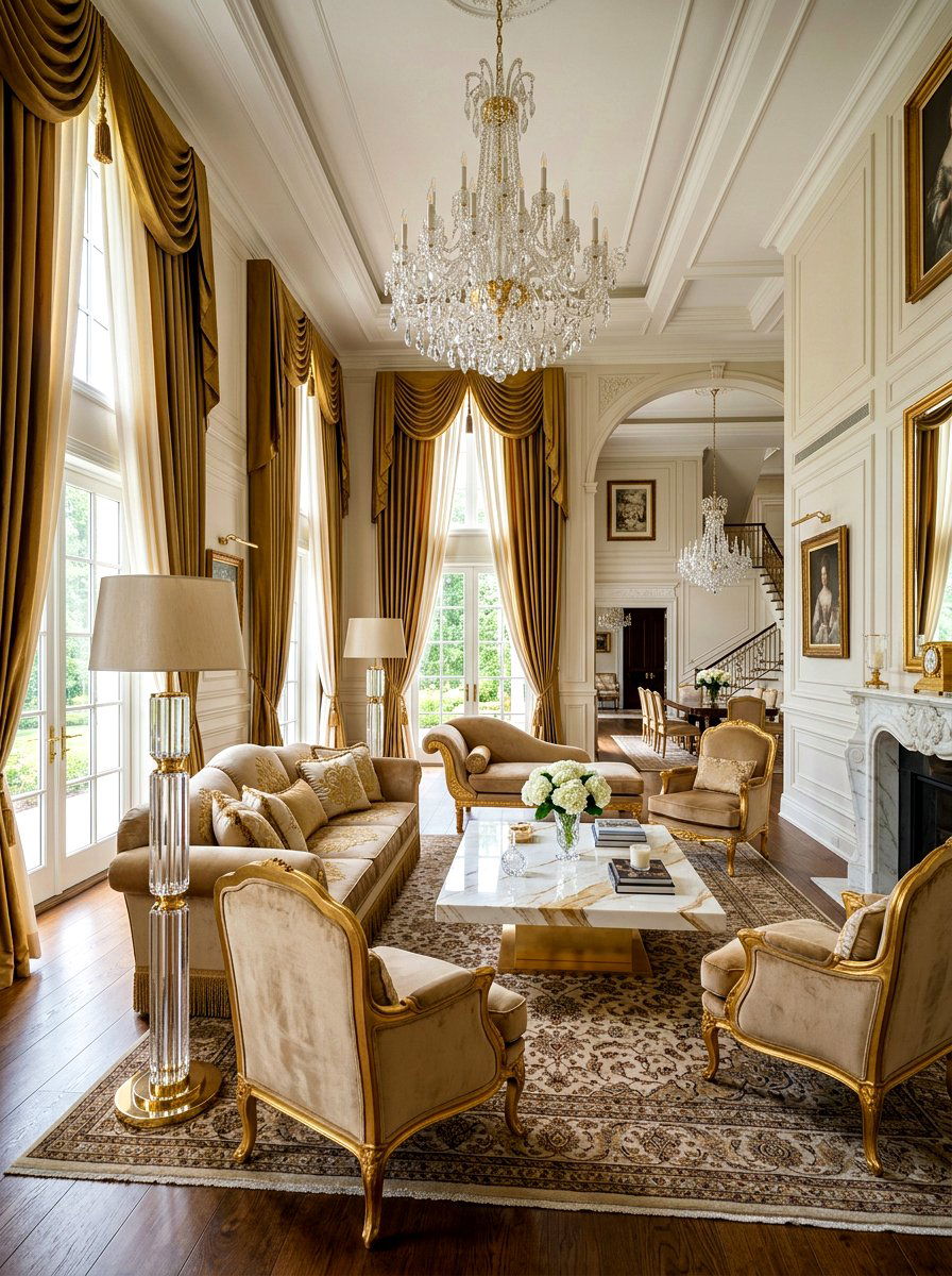 Luxury Living Room Lighting - 30 lamp lit living room ideas