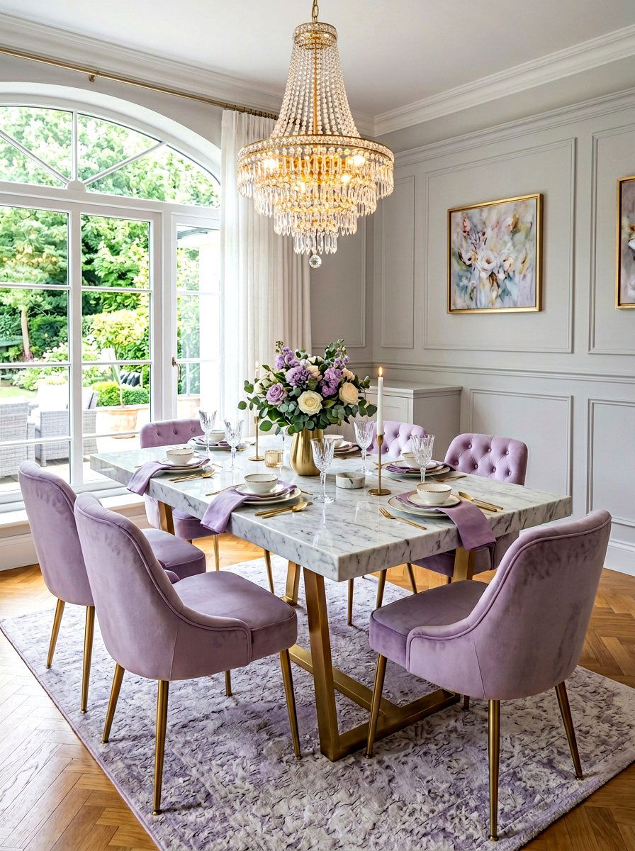 Luxury Marble Table - 30 breakfast nook ideas