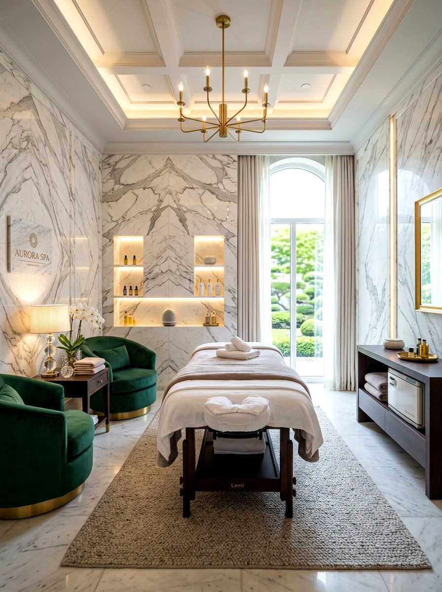 Luxury Massage Space - 30 massage corner ideas