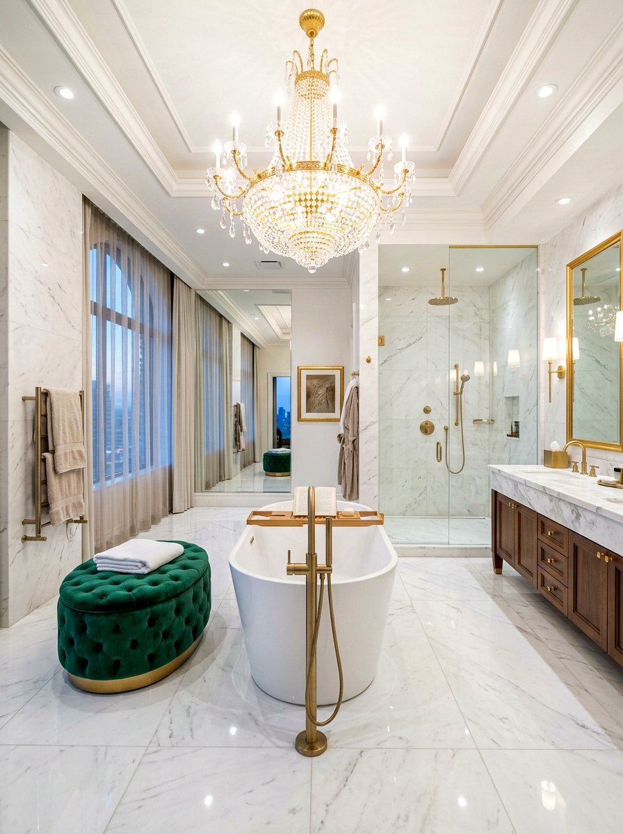 Luxury Master Bathroom - 30 spa hotel bathroom ideas