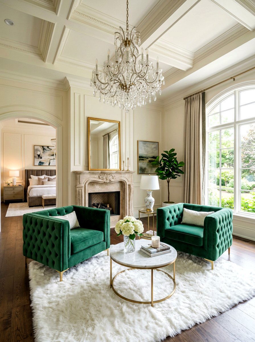 Luxury Master Sitting Room - 30 sitting room ideas