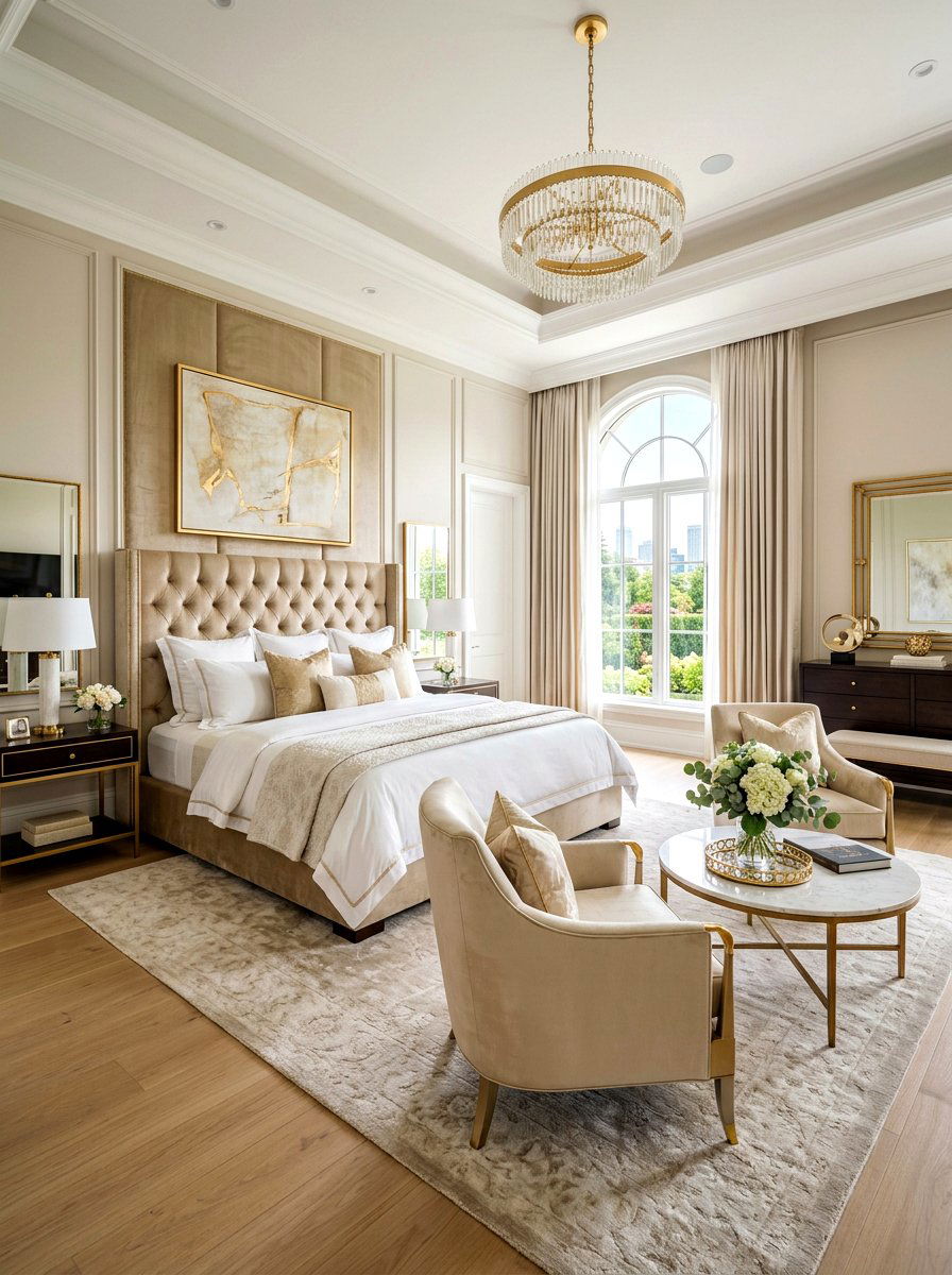 Luxury Master Suite - 30 home and garden makeover ideas