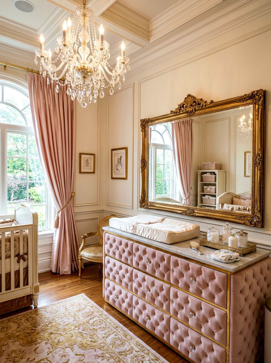 Luxury Nursery Changing Suite - 30 changing station ideas