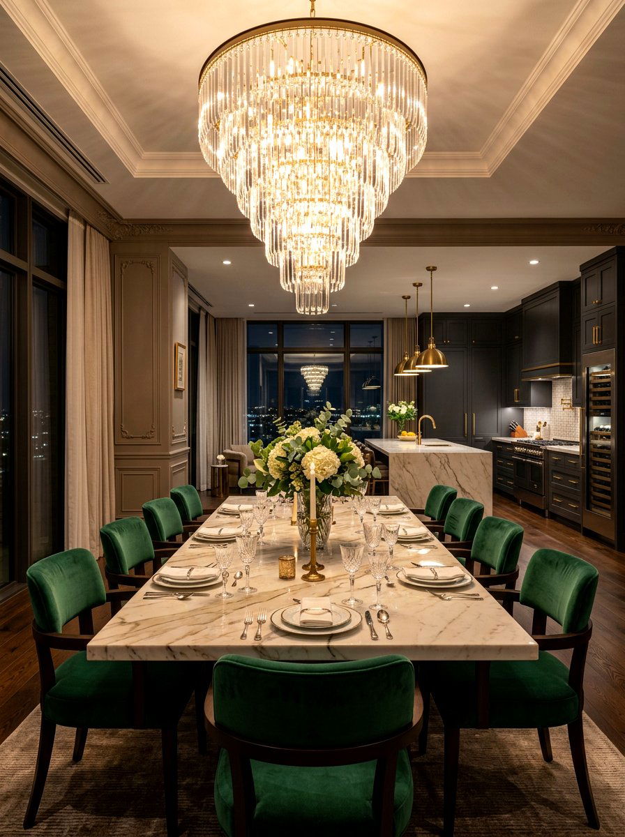 Luxury Open Plan Dining - 30 open plan dining room ideas