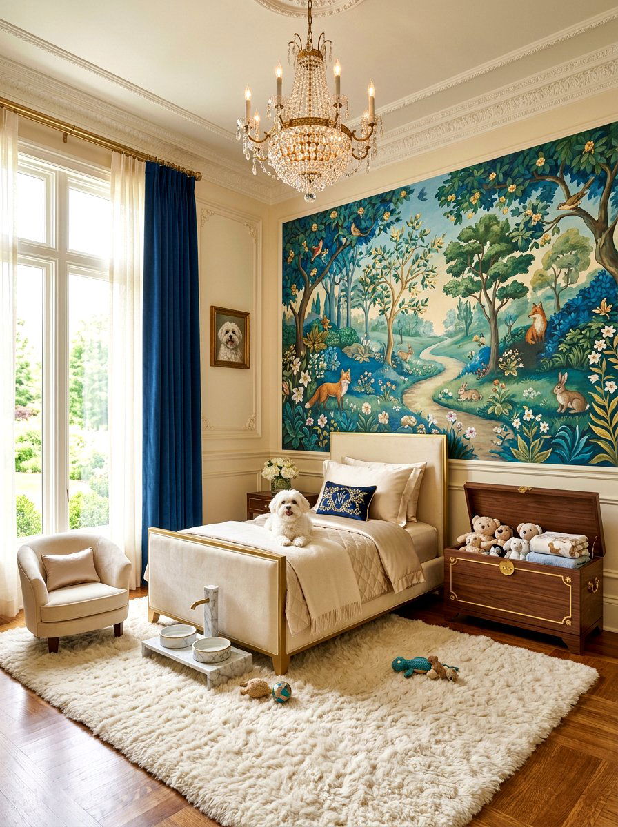 Luxury Pet Bedroom Suite - 30 viral pet room ideas