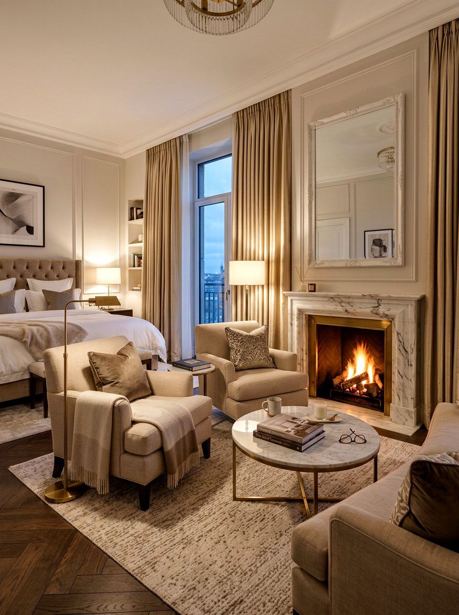 Luxury Primary Bedroom Reading Area - 30 reading room ideas
