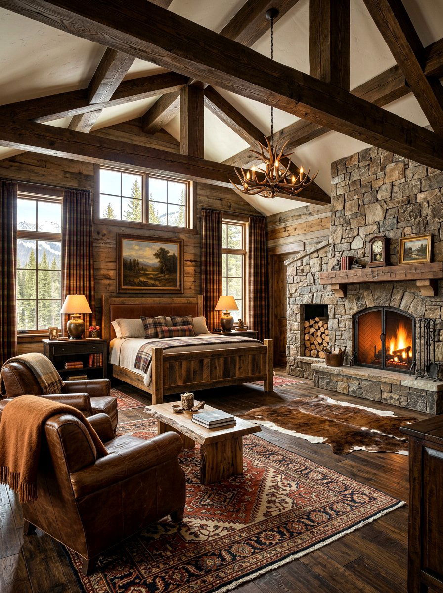 Luxury Ranch Style Bedroom - 30 western bedroom ideas