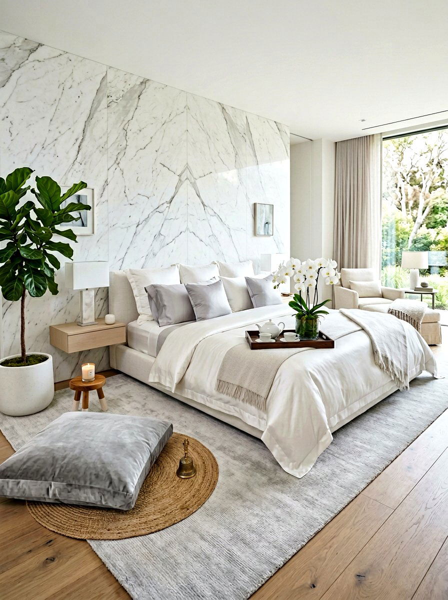 Luxury Spa Aesthetic - 30 calming bedroom ideas