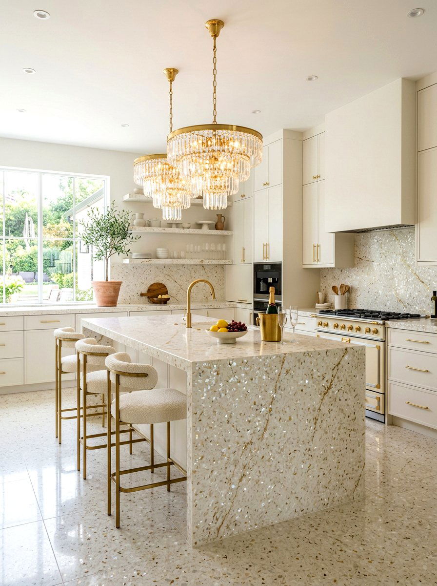 Luxury Terrazzo Kitchen - 30 terrazzo kitchen ideas