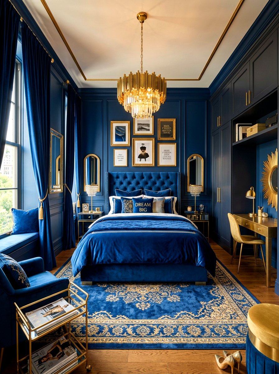 Luxury Velvet Teen Room - 30 girl teen room vintage ideas