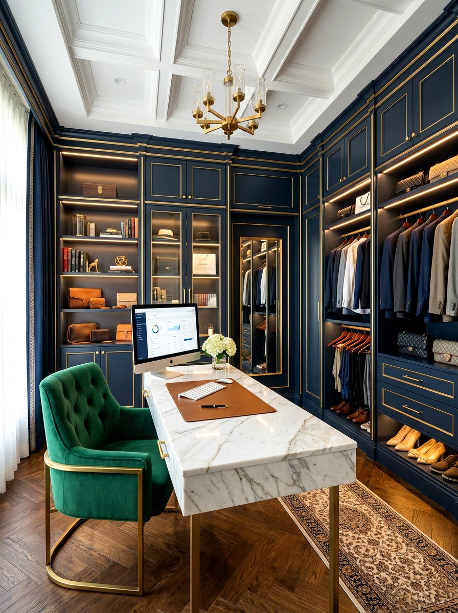Luxury Walk In Cloffice - 30 cloffice ideas