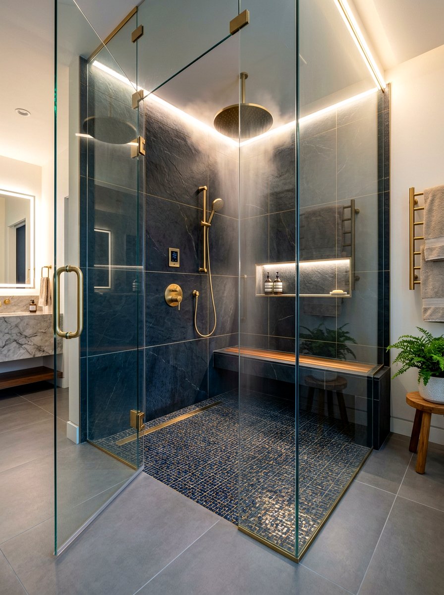Luxury Walk In Steam Shower - 30 steam shower bathroom ideas