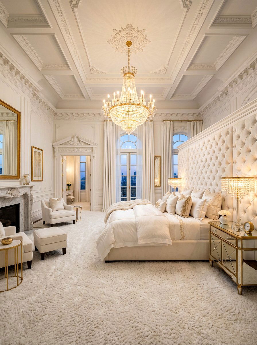 Luxury White Bedroom - 30 white bedroom ideas