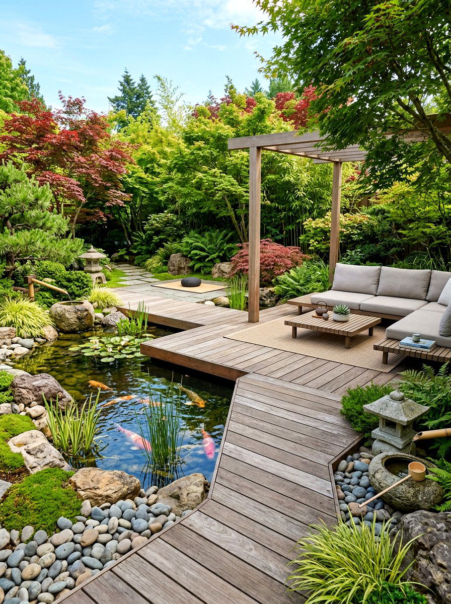 Luxury Zen Garden - 30 villa patio styling ideas