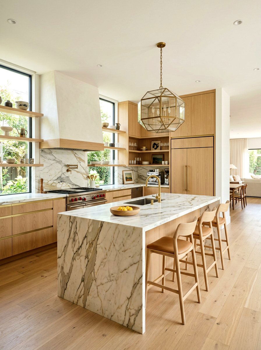 Luxury blonde wood kitchen 1 - 30 blonde wood kitchen ideas