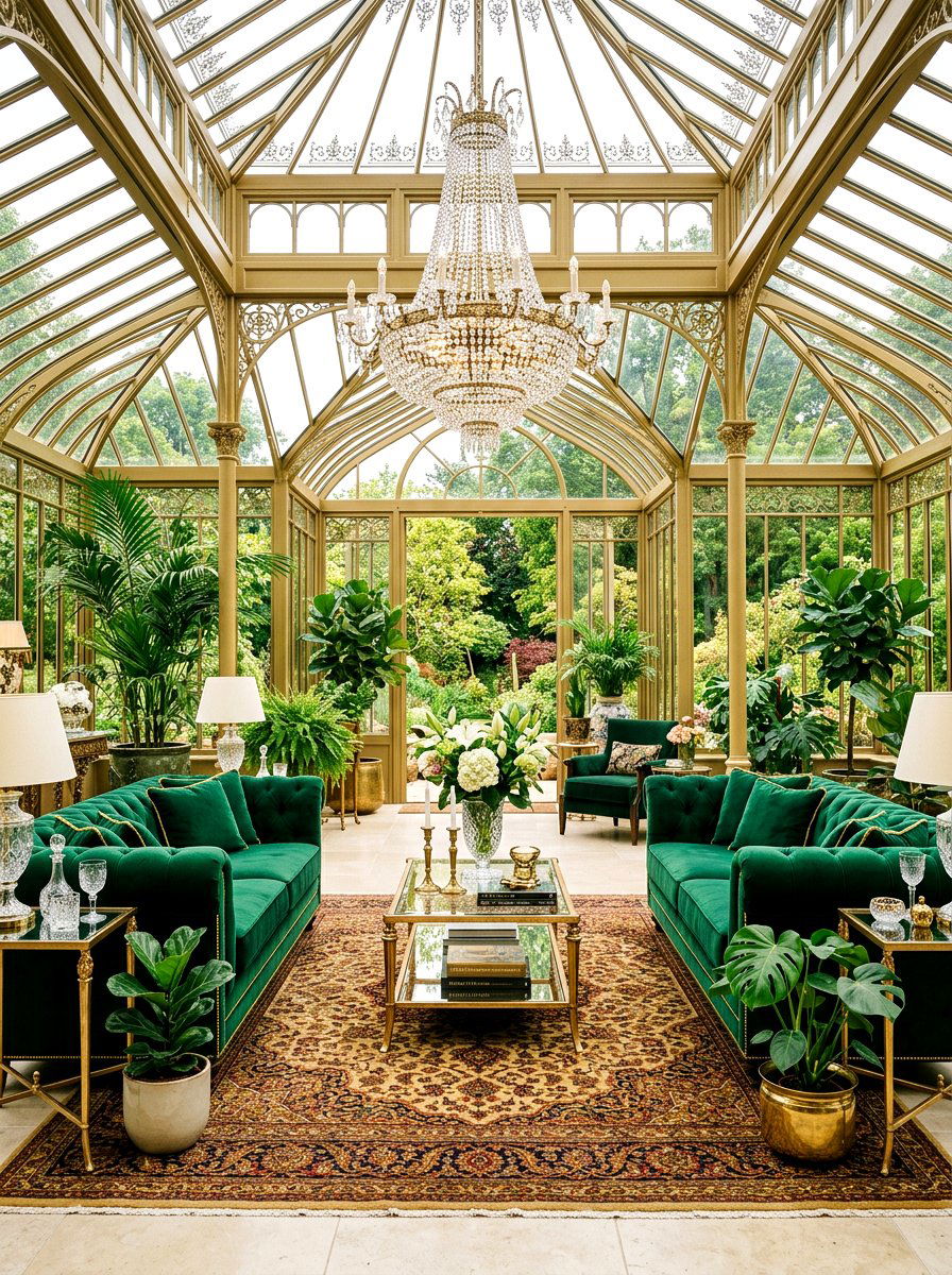 Luxury conservatory styling - 30 conservatory decor ideas