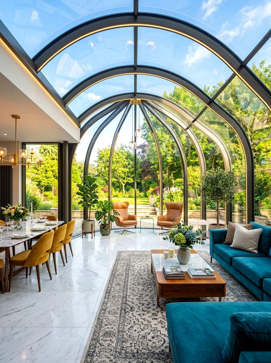 Luxury glass sunroom - 30 four season room ideas