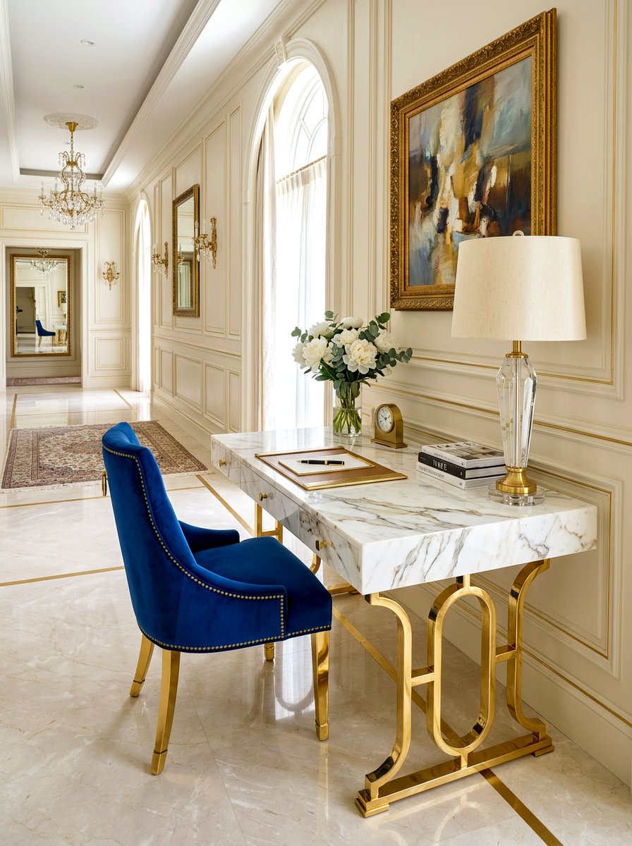 Luxury hallway office desk - 30 hallway office nook ideas
