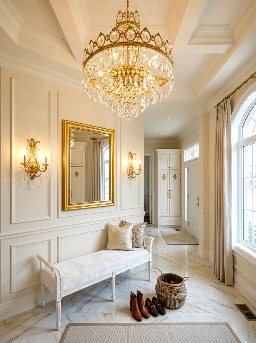 Luxury mudroom lighting - 30 designer mudroom ideas