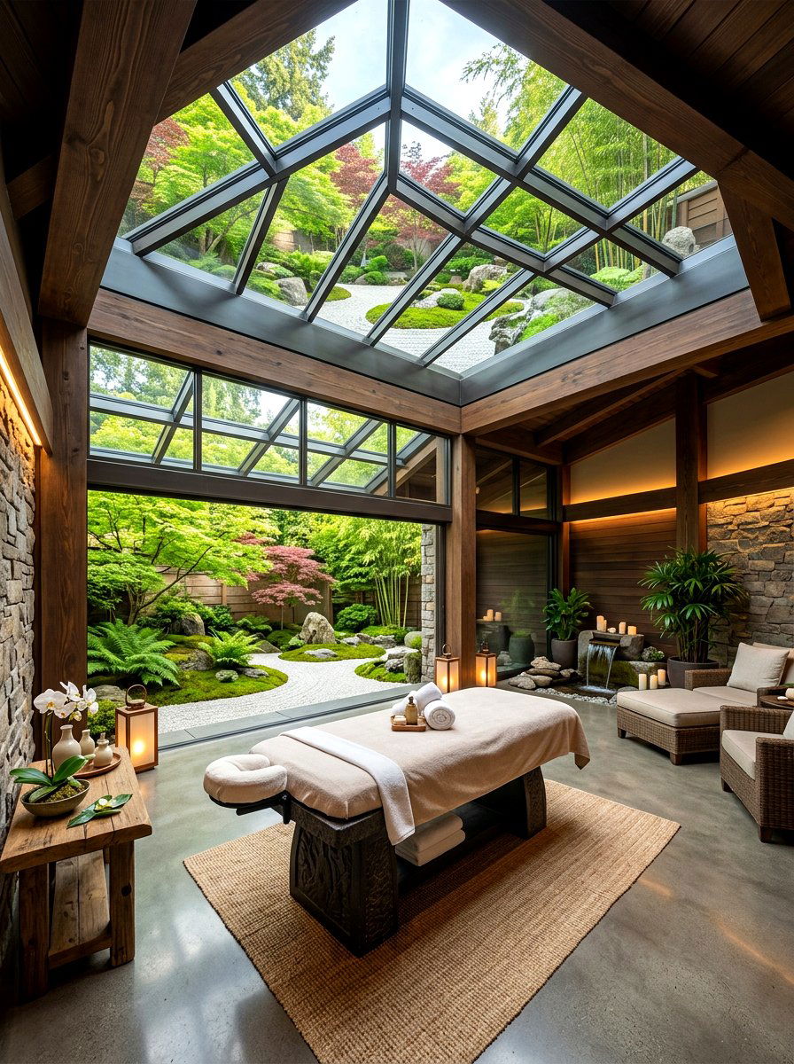 Luxury spa skylight - 30 bathroom skylight ideas