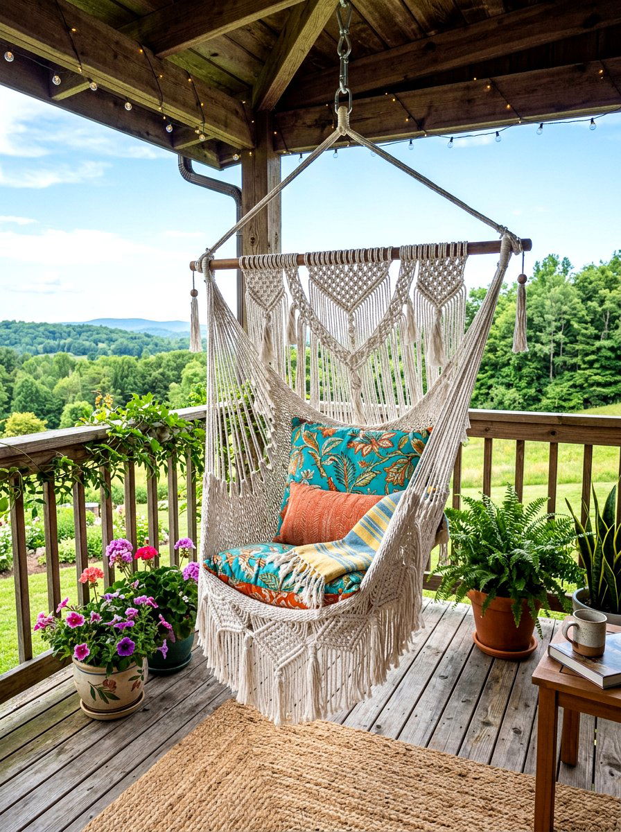 30 hammock patio ideas for Relaxing Backyard Evenings Made Easy