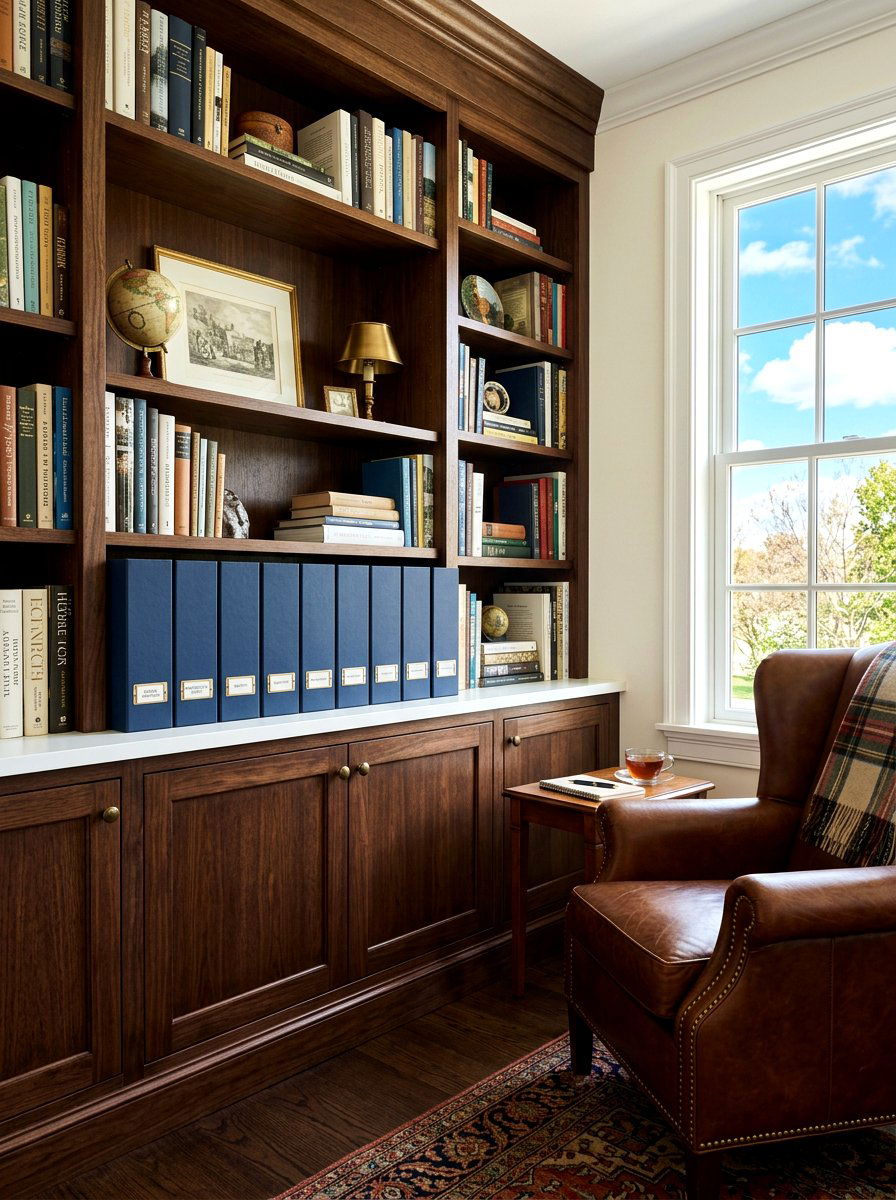 Magazine File Sorter - 30 office supply storage ideas