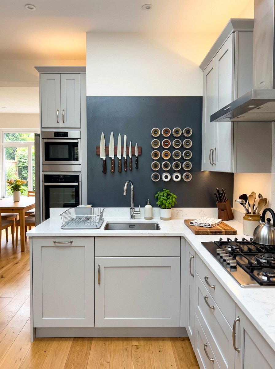 Magnetic Wall Sheet - 30 temporary backsplash ideas