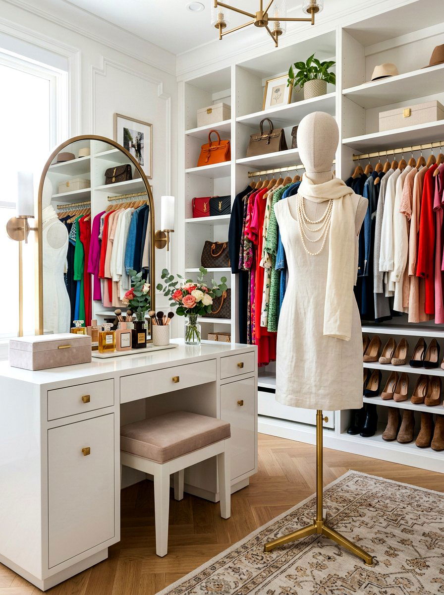Mannequin Display Stand - 30 boutique closet ideas