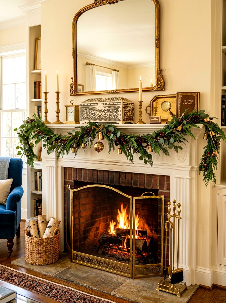 Mantle Bone Inlay Box - 30 decorative box styling ideas