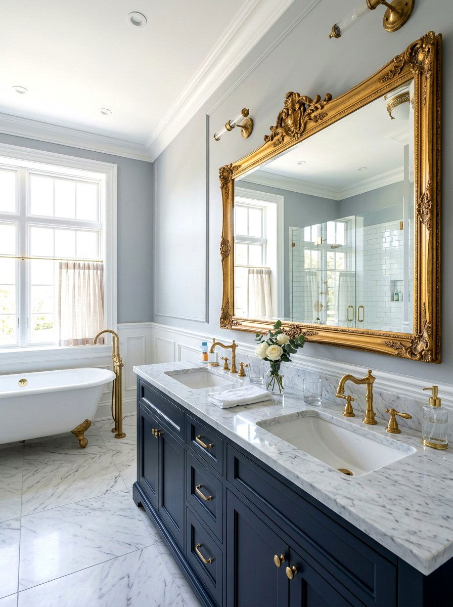 30 Parisian Bathroom Ideas for Chic, Spa-Like Relaxation