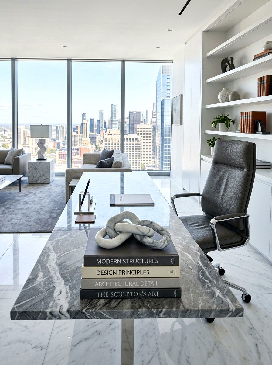 Marble Chain Link - 30 sculptural centerpiece ideas