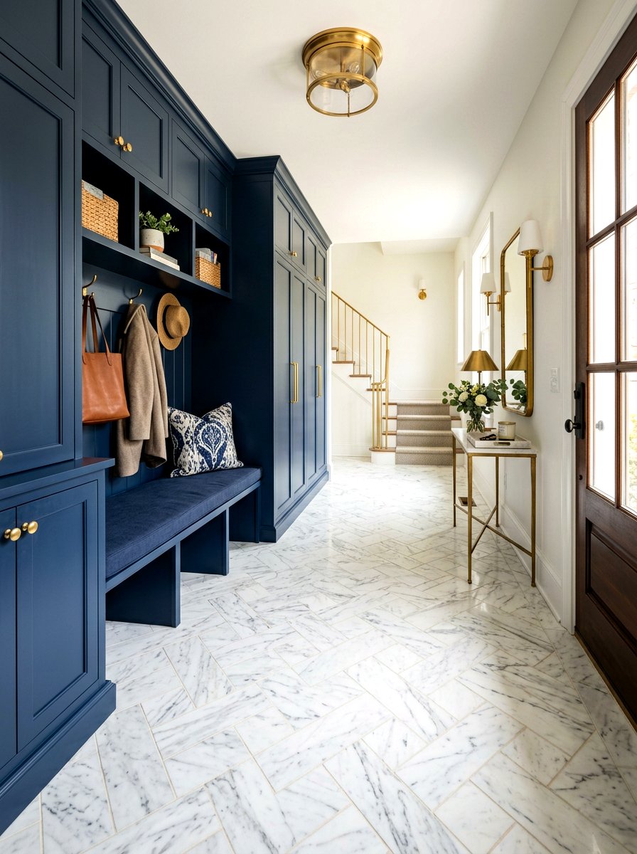 Marble Mudroom Floor - 30 mudroom tile floor ideas