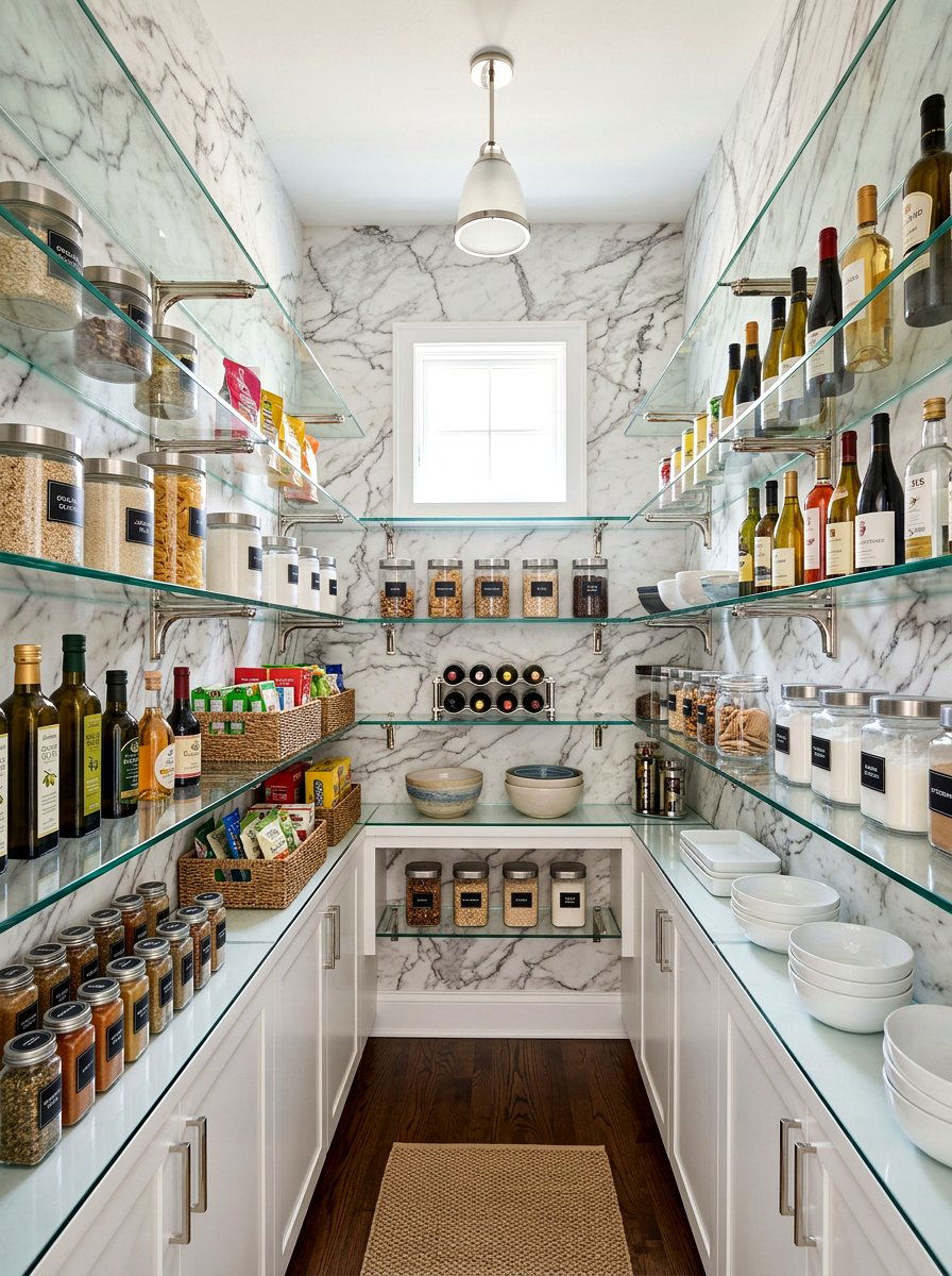 Marble Pantry Wallpaper - 30 pantry wallpaper ideas