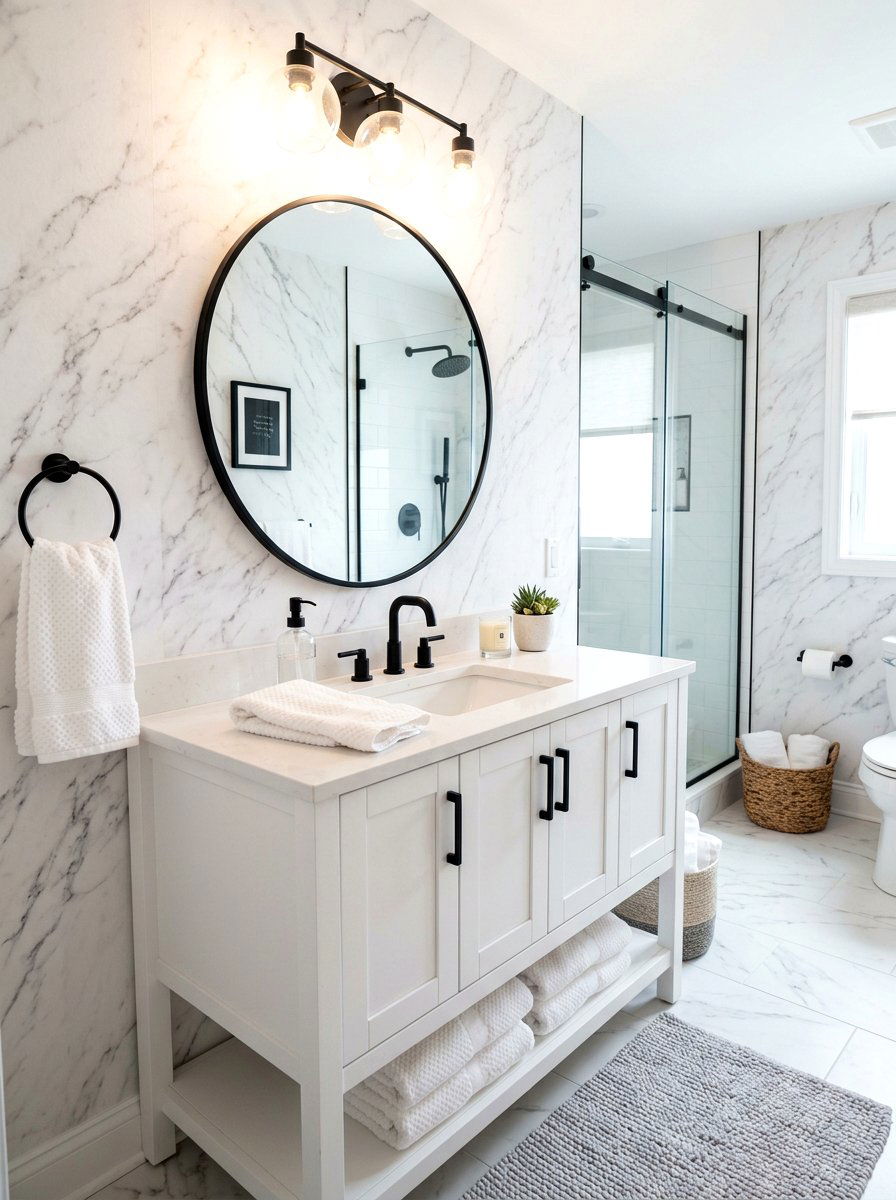 30 Peel and Stick Wallpaper Ideas for Easy, Stunning Upgrades