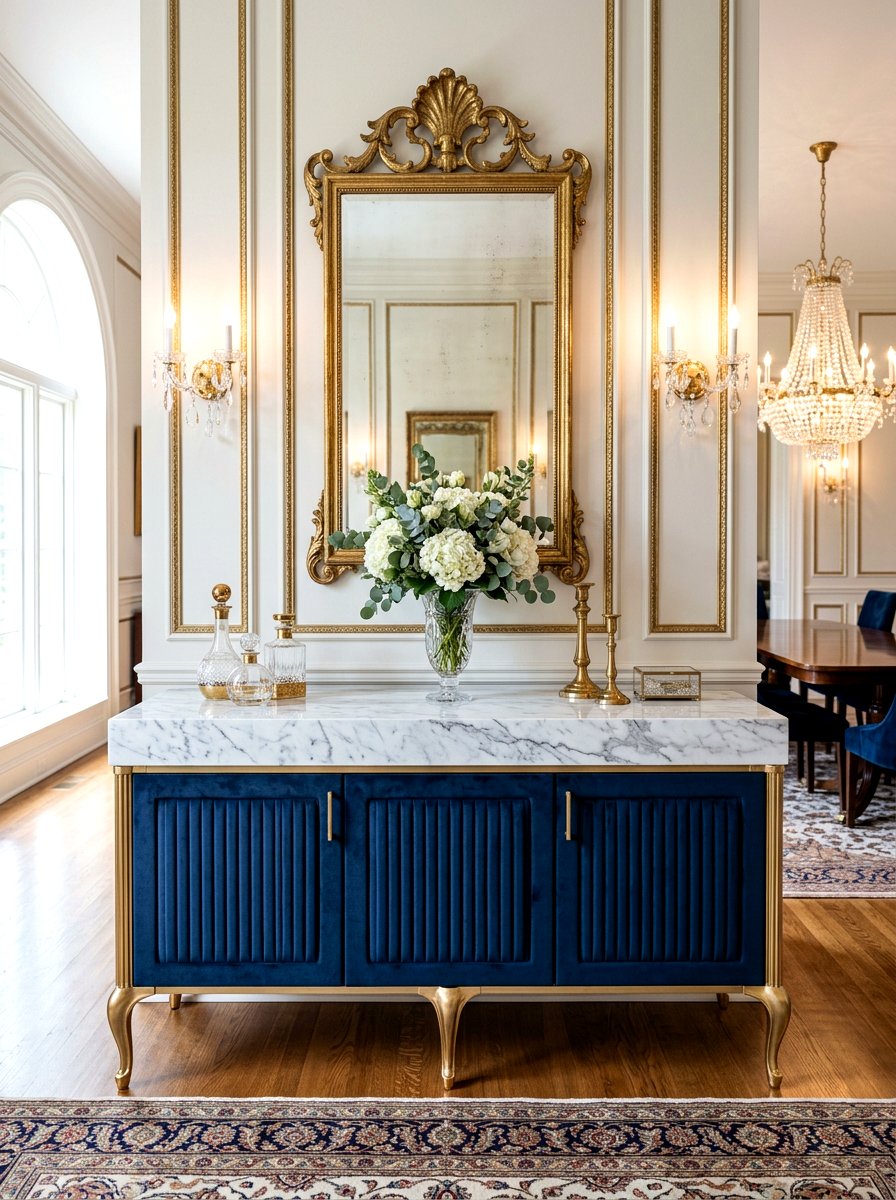 Marble Sideboard Cabinet - 30 buffet cabinet ideas