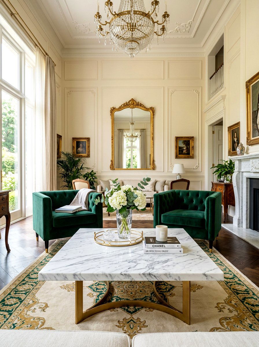 Marble Slab Coffee Table - 30 oversized coffee table ideas