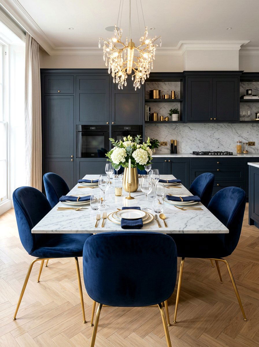Marble Top Kitchen Dining Table - 30 kitchen dining area ideas