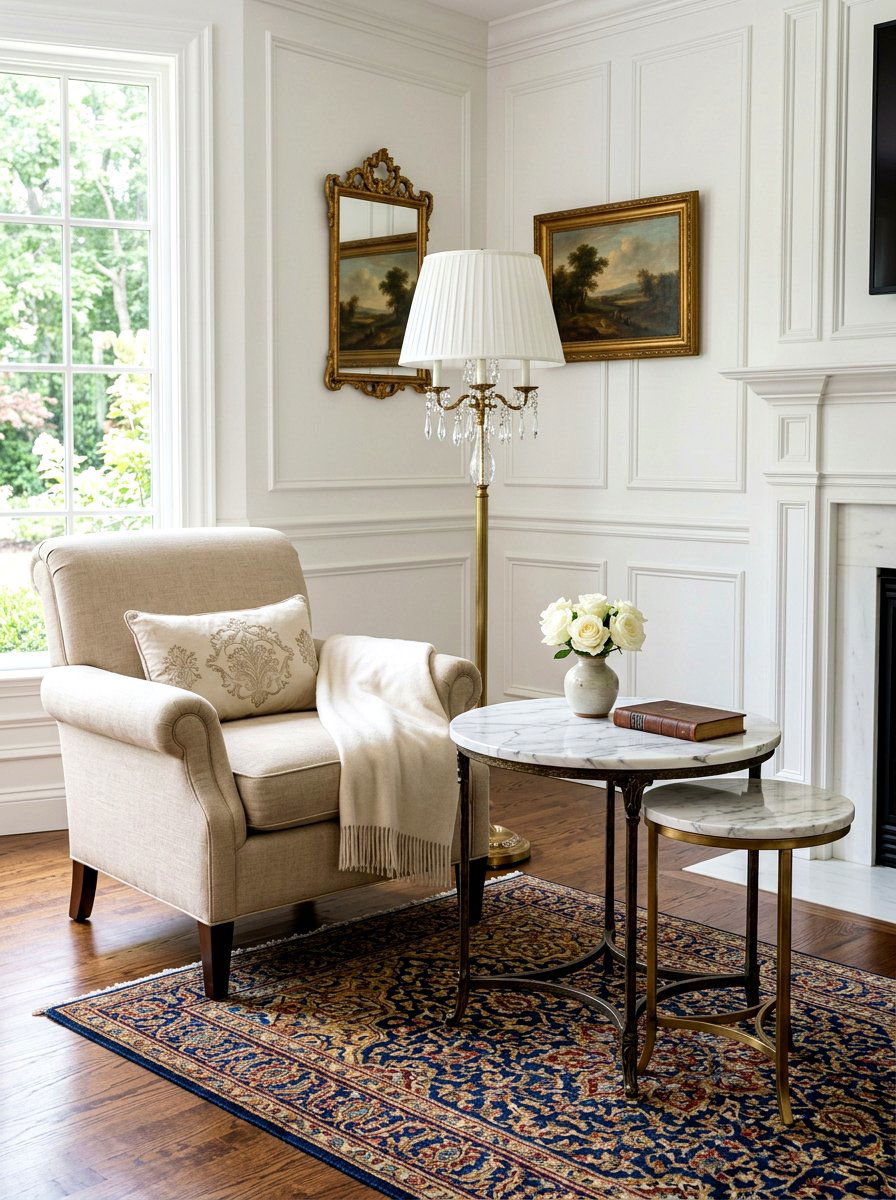Marble Top Nesting Table - 30 nesting table ideas